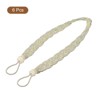 Unique Bargains Curtain Braided Drapery Holdback Holder Decorative Rope Tie Back - 3 of 4