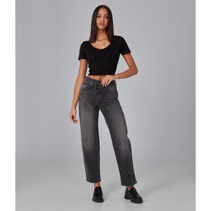 Lola Jeans - USA - BAKER-IA High Rise Crossover Jeans - 1 of 4