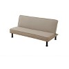 DOMETOUR Convertible Sofa Breathable Leather Living Room Sofa - Modern Comfortable Couch Khaki - 4 of 4