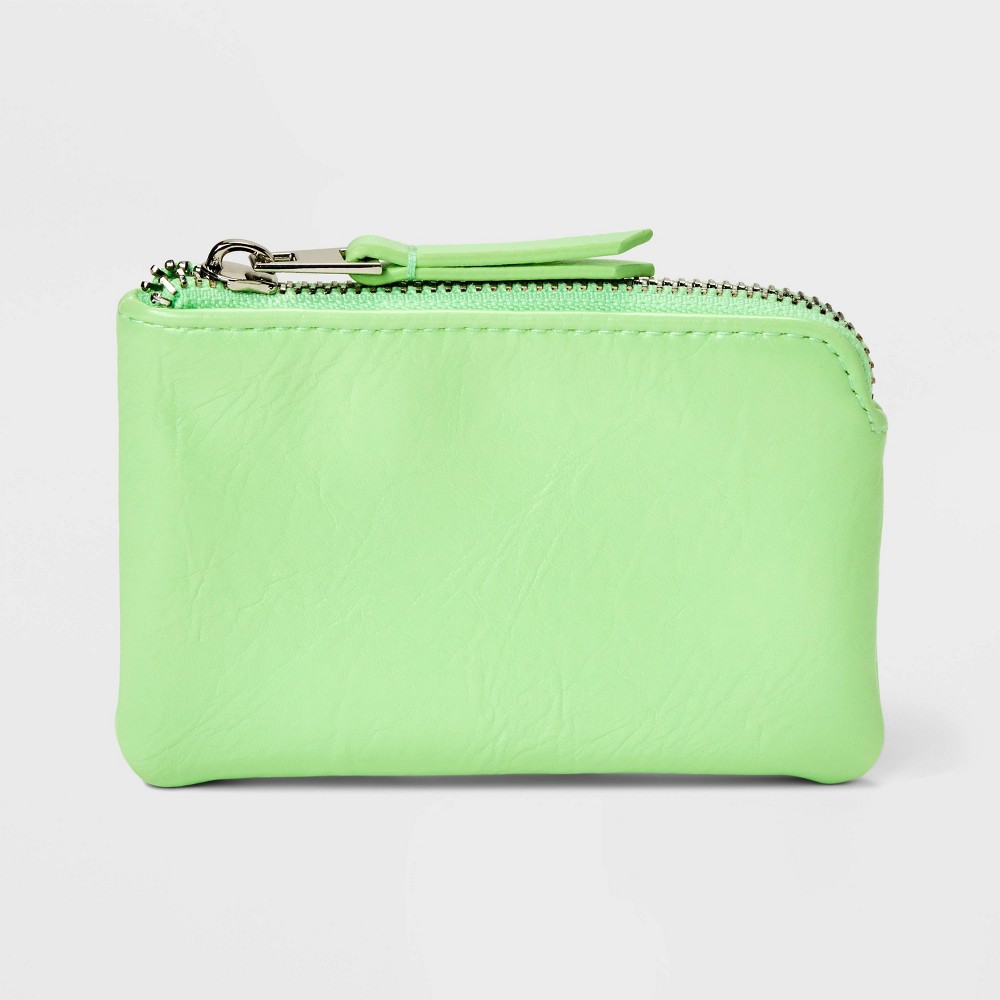Photos - Travel Accessory Small Card Case Pouch - Universal Thread™ Green