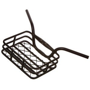 EVO Brooklyn Integrated Basket/Handlebar, Clamp size 31.8mm/upper & 25.4mm/lower, Width: 648mm, 230 X 335m, (9"x13.1") - 1 of 3