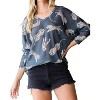 Women's Tonya Tiger Print Lightweight Knit Top - Hopely - 4 of 4