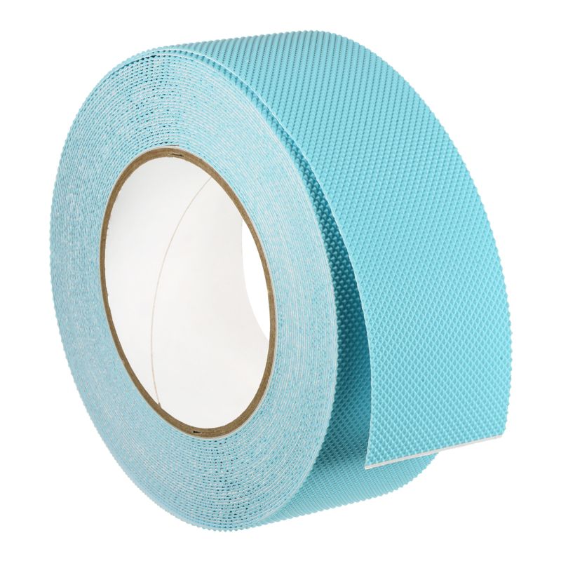 Unique Bargains Anti Slip Grip Tapes Non-Slip Traction Tapes for Stairs Blue 2" x 32.8 Ft, 1 of 6