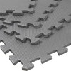 Xspec 3/8" Thick 100 Sq Ft EVA Foam Floor Exercise Gym Mats, Charcoal Grey - 4 of 4