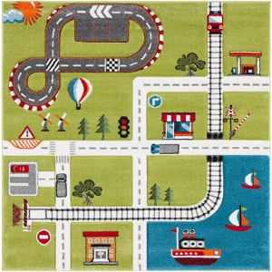 Carousel Kids CRK192 Power Loomed Indoor Rugs - Safavieh Kids - 1 of 4