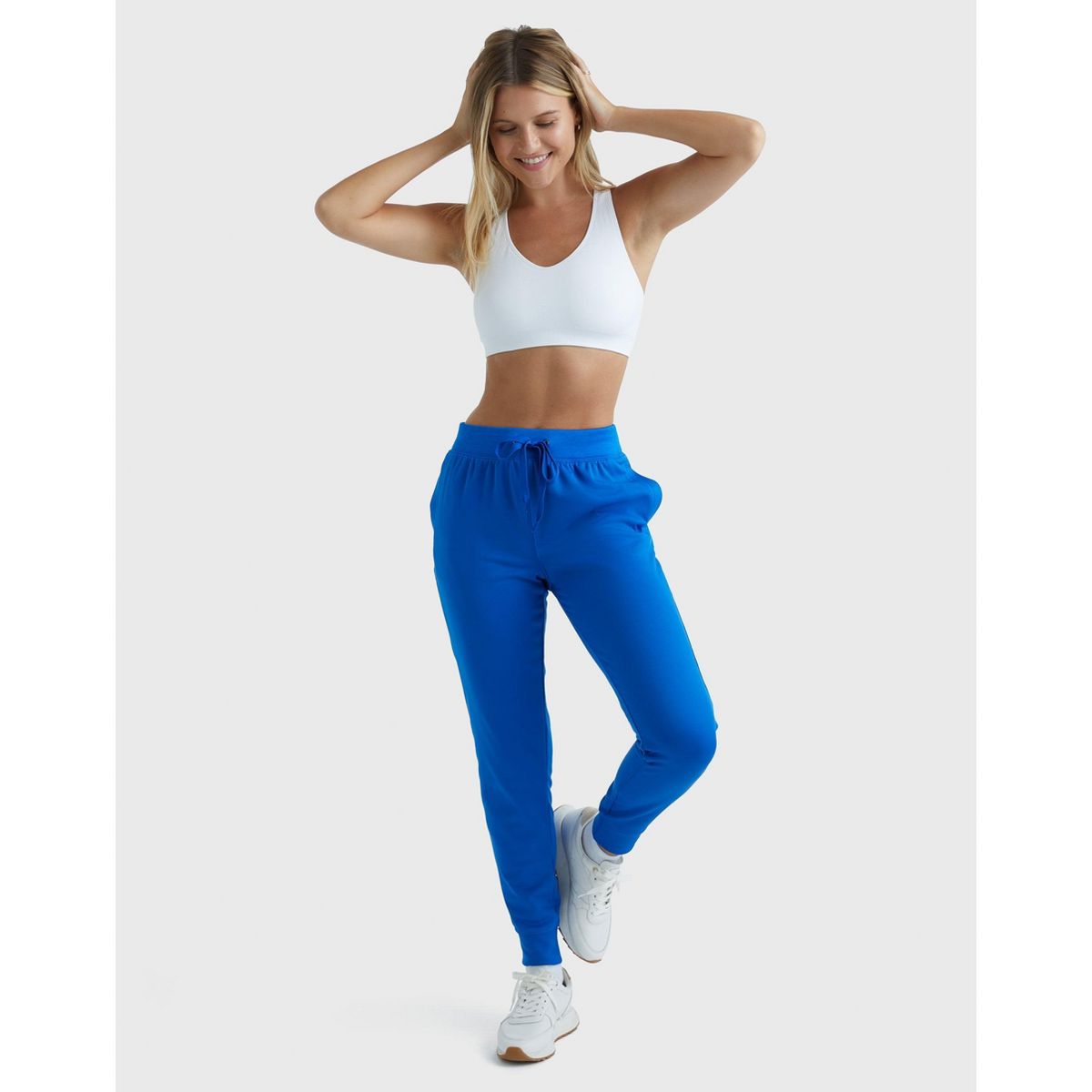 Hanes Sport Women's Seamless Racerback Sports Bra, 3-Pack - thumbnail 6
