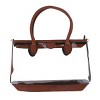 S SELINI NEW YORK Women's Two Piece Clear Tote & Matching Clutch - 3 of 4