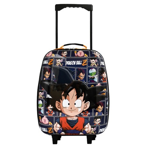 Dragon Ball Z 5-Piece Set: 17 Backpack, Lunchbox, Utility Case, Molded Rubber ID Holder, and Carabiner