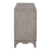 Treasure Trove Accents 4 Door Credenza Carbondale Gray: Adult-Size, No Assembly, MDF & Pine, Divided Storage - 3 of 4