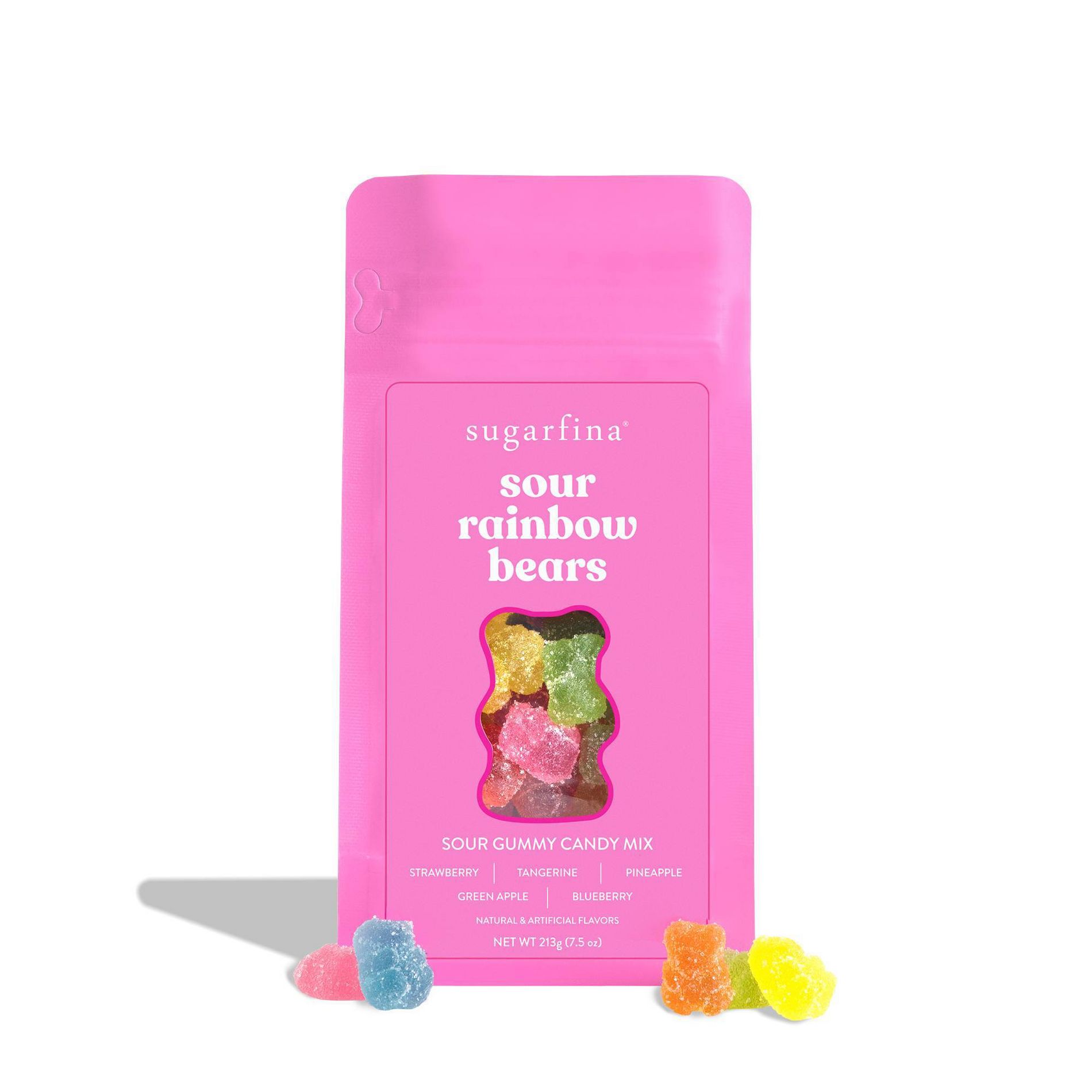 Sugarfina Sour Rainbow Bears Candy Bag - 7.5oz