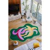 Lany Space Maggie Stephenson Funky Dancing Bananas Rug - 2 of 4