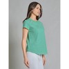 Jones New York Button Shoulder Tee - 2 of 3