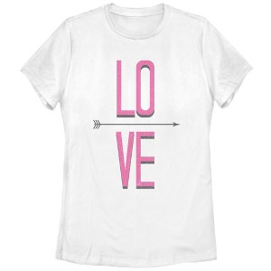Women's Lost Gods Love Arrow T-Shirt - 1 of 4