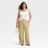 Women's Slim Fit Ribbed Cami - A New Day™ - 3 of 3