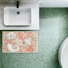 Stupell Industries Coral & White Shells Printed Plush Bath Mat And Bath Rug, Design By Paul Brent, 18"X30" - 4 of 4