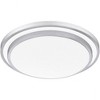 Quoizel Lighting Irving 1 - Light Flush Mount in  Brushed Aluminum - 3 of 4