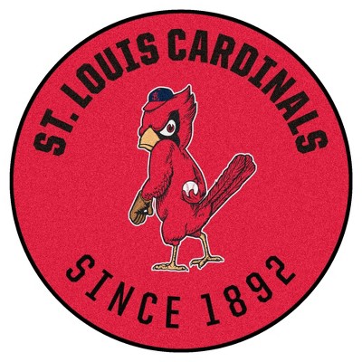 MLB St. Louis Cardinals 27"x27" 1950 Retro Collection Roundel Rug