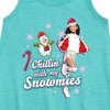 Nickelodeon Chillin With My Snowmies Graphic Sleeveless Aline Dress - Turquoise - 5T - 2 of 3