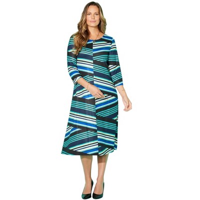 Catherines Women's Plus Size Strawbridge Fit & Flare Dress