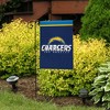 Briarwood Lane Los Angeles Chargers Garden Flag NFL Licensed 18" x 12.5" - 4 of 4
