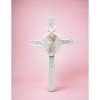 Kevins Gift Shoppe Ceramic Girl Praying Cross Figurine - image 3 of 3