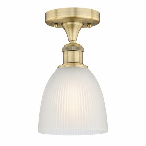 Castile - 1 Light Semi-Flush Mount In Industrial Style-9.75 Inches Tall and 6 Inches Wide - 1 of 1