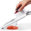 Zyliss Easy Control Handheld Kitchen Slicer Red/Gray/White: Mandoline Vegetable & Potato Slicer, Ergonomic Handle, Dishwasher-Safe - 4 of 4