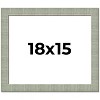 PosterPalooza | Sculpted Blue Picture Frame - UV Acrylic, Backing Board, Hanging Hardware Included - 2 of 4