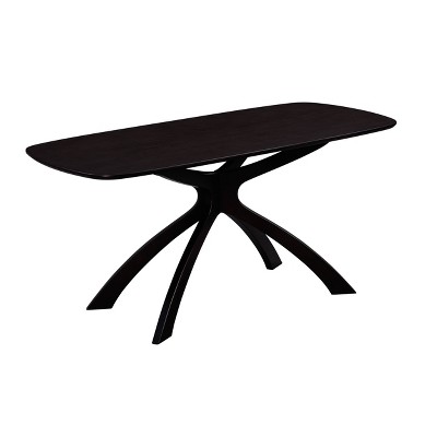 Orleans 5-Piece Black and Cream Wood Dining Set