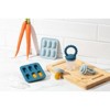 Silicone Baby Fruit Feeders with Freezer Tray for Batch Prep, Set of 2 – Safe & Convenient, Includes Extra Pouches & Travel Lids, Dishwasher Safe - 2 of 4