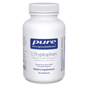 Pure Encapsulations L-Tryptophan - Amino Acid Supplement for Relaxation, Serotonin Support, PMS, and Sleep* - 1 of 4