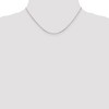 Black Bow Jewelry 1.75mm Sterling Silver Solid Elongated Open Cable Chain Necklace - 2 of 4