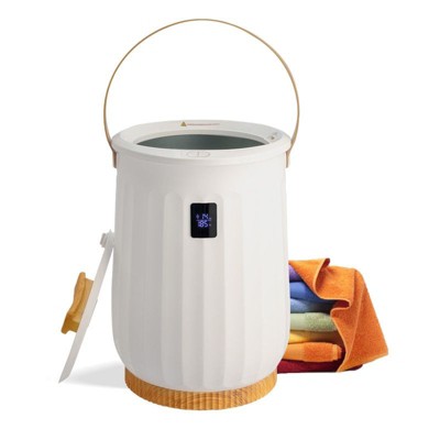 Winado 20L Round Electric Towel Warmer for Bathroom with Display
