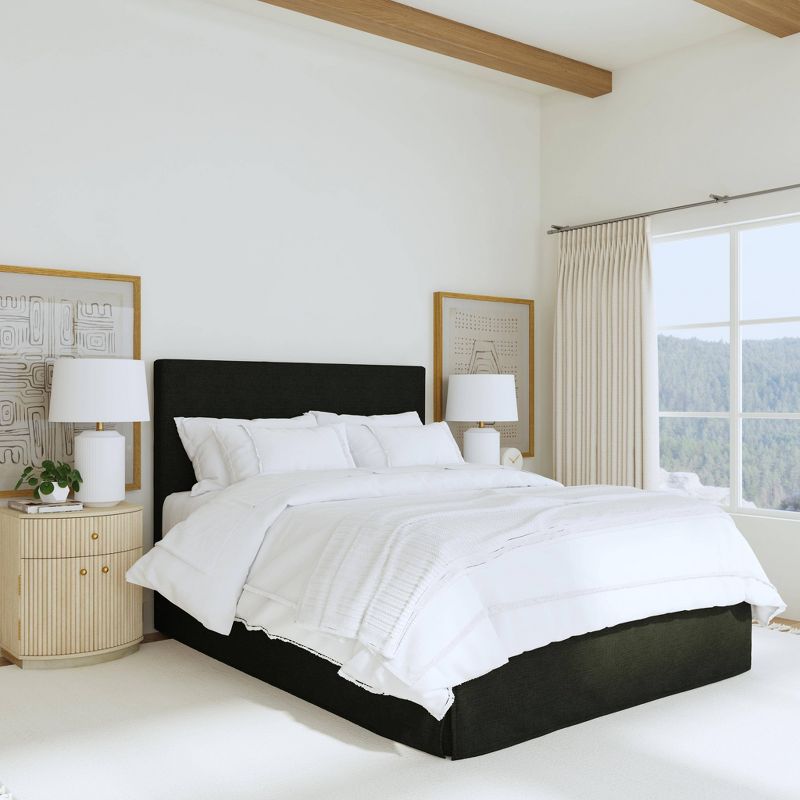 Kelly Slipcover Bed in Linen - Threshold™, 1 of 7