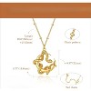14K Gold Plated Snake Pendant Necklace for Women - Dainty Animal Charm Jewelry - 4 of 4