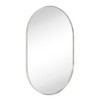 TEHOME Oba  Oval Metal Framed Wall Mounted Bathroom Vanity Mirror - 3 of 4