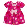 RuffleButts Toddler Girls Knit Short Sleeve Twirl Dress - 2 of 4