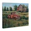 Stupell Industries Peaceful Farmland Truck Barn Scene Canvas Art, 40" x 30" - 2 of 4