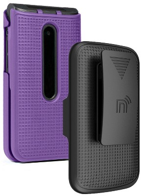 Nakedcellphone Case and Belt Clip Holster Combo for LG Classic Flip Phone