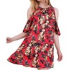 Women's Floral Cold Shoulder Dress - umgee - 2 of 4