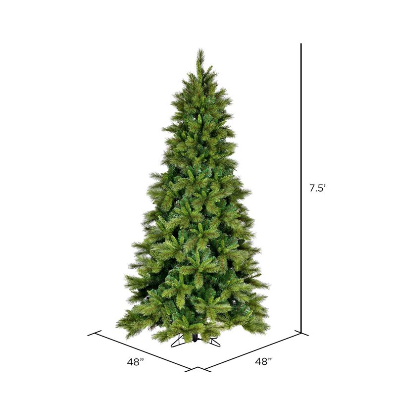 Vickerman Brighton Pine Artificial Christmas Tree, 3 of 6