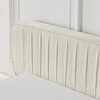 NicBex Queen Bed Frame with Headboard,Upholstered Bed Frame with Pleated Design,Chenille Platform Bed for Adults,Kids,Teens,No Box Spring Needed - 4 of 4