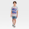 Boys' MLB Chicago Cubs Short Sleeve Graphic T-Shirt - Gray - 4 of 4