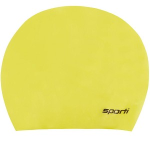 Sporti Long Hair Silicone Swim Cap - 1 of 4