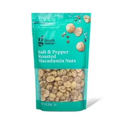 Salt & Pepper Roasted Macadamia Nuts - 10oz - Good & Gather™