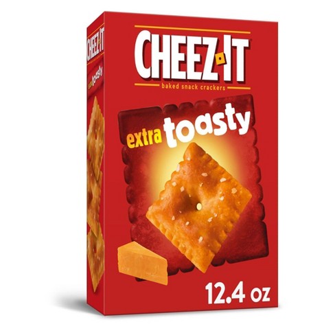 Cheez-it Extra Toasty Baked Snack Crackers - 12.4oz : Target