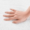 MAYEERTY 20x30 100% Bath Rug Cotton Tufted Reversible, Super Absorbent & Machine Washable Bathroom Mat Perfect for Shower and Tub Use Wite 1pcs - 2 of 4