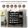 Coolmee Large Shoe Cabinet with 3 Doors, 6-Tier Entryway Shoe Storage with Adjustable Shelves, Freestanding Shoes Rack for Hallway, Living Room - 3 of 4