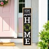 Northlight 40 Inch "Home Sweet Home" Wooden Framed Outdoor Porch Board Sign Decoration - 2 of 4
