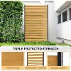 VINGLI Privacy Fence, Air Conditioner Fence, 72 x 38in Fence Panels for Outdoor Trash Can Pool Equipment (1 Panel) - 2 of 4